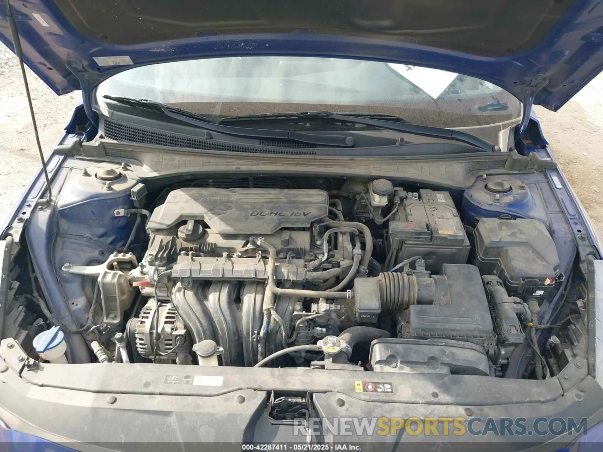 10 Photograph of a damaged car KMHLM4AG5PU539135 HYUNDAI ELANTRA 2023