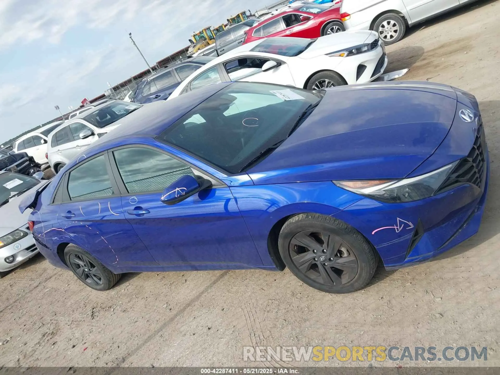 13 Photograph of a damaged car KMHLM4AG5PU539135 HYUNDAI ELANTRA 2023