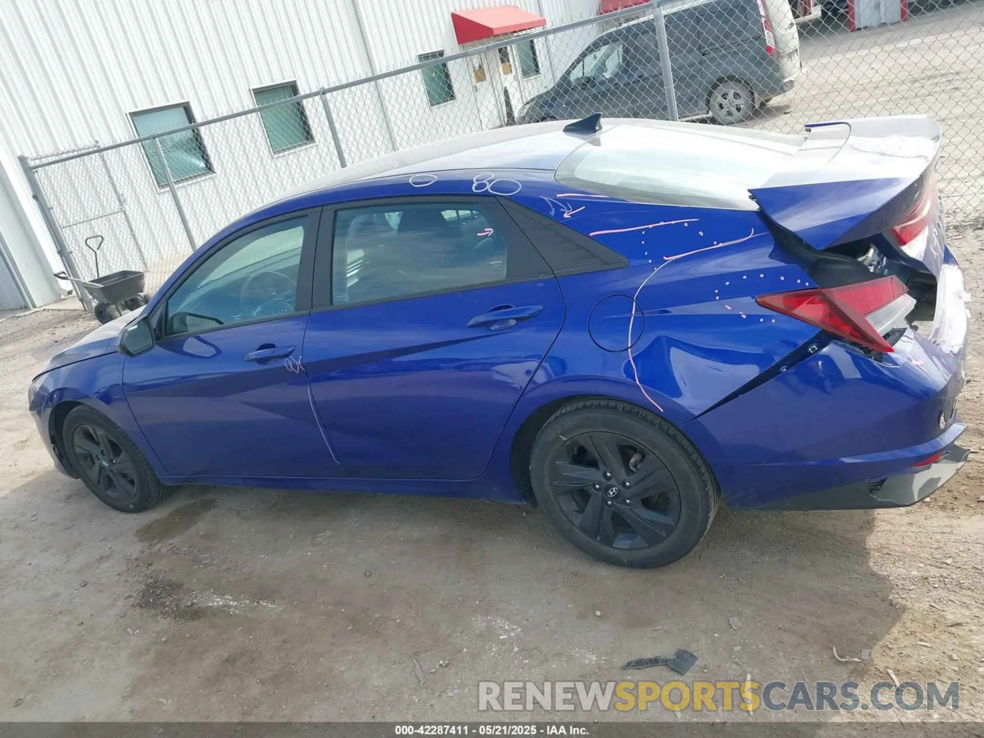 14 Photograph of a damaged car KMHLM4AG5PU539135 HYUNDAI ELANTRA 2023