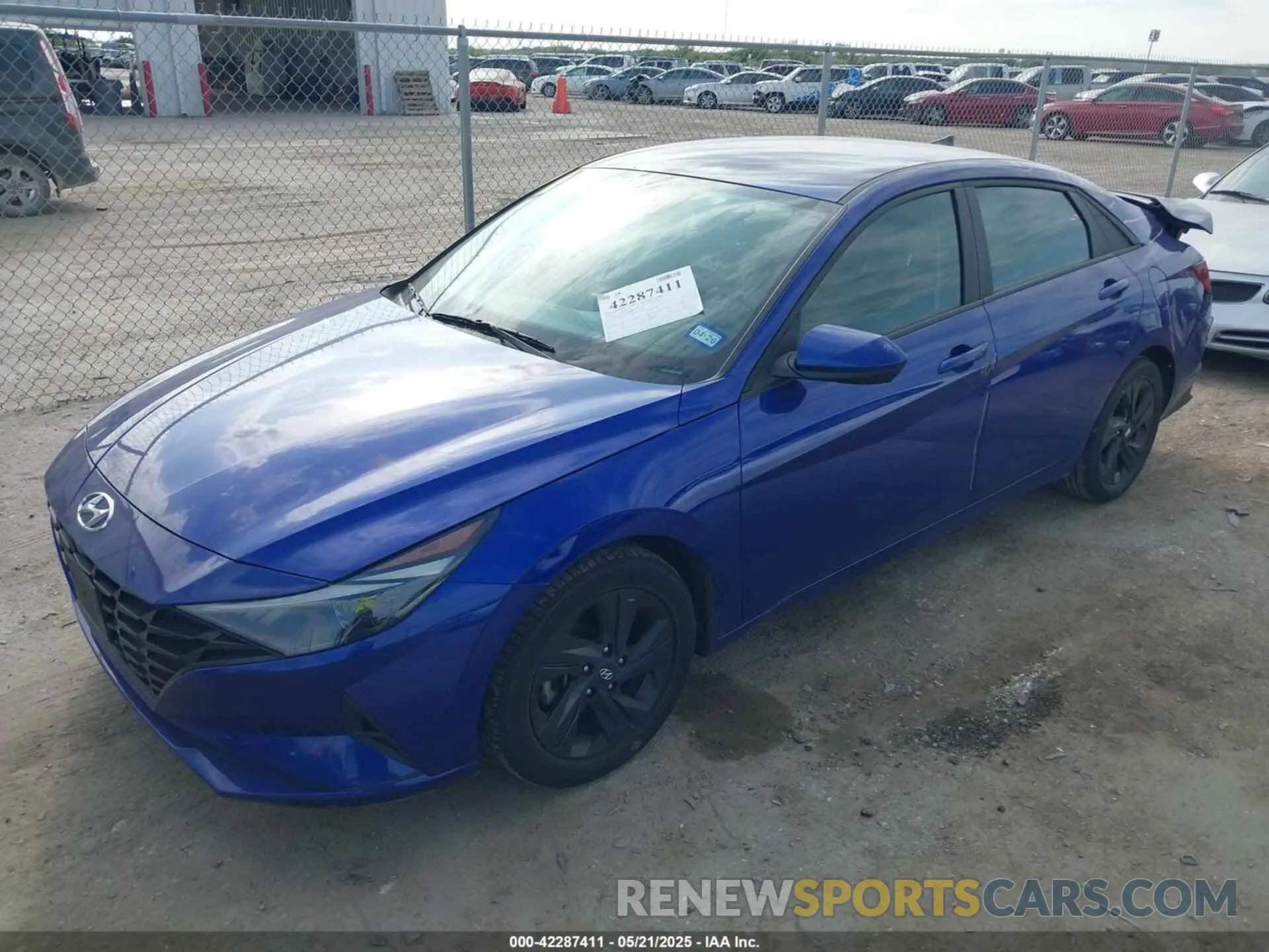 2 Photograph of a damaged car KMHLM4AG5PU539135 HYUNDAI ELANTRA 2023