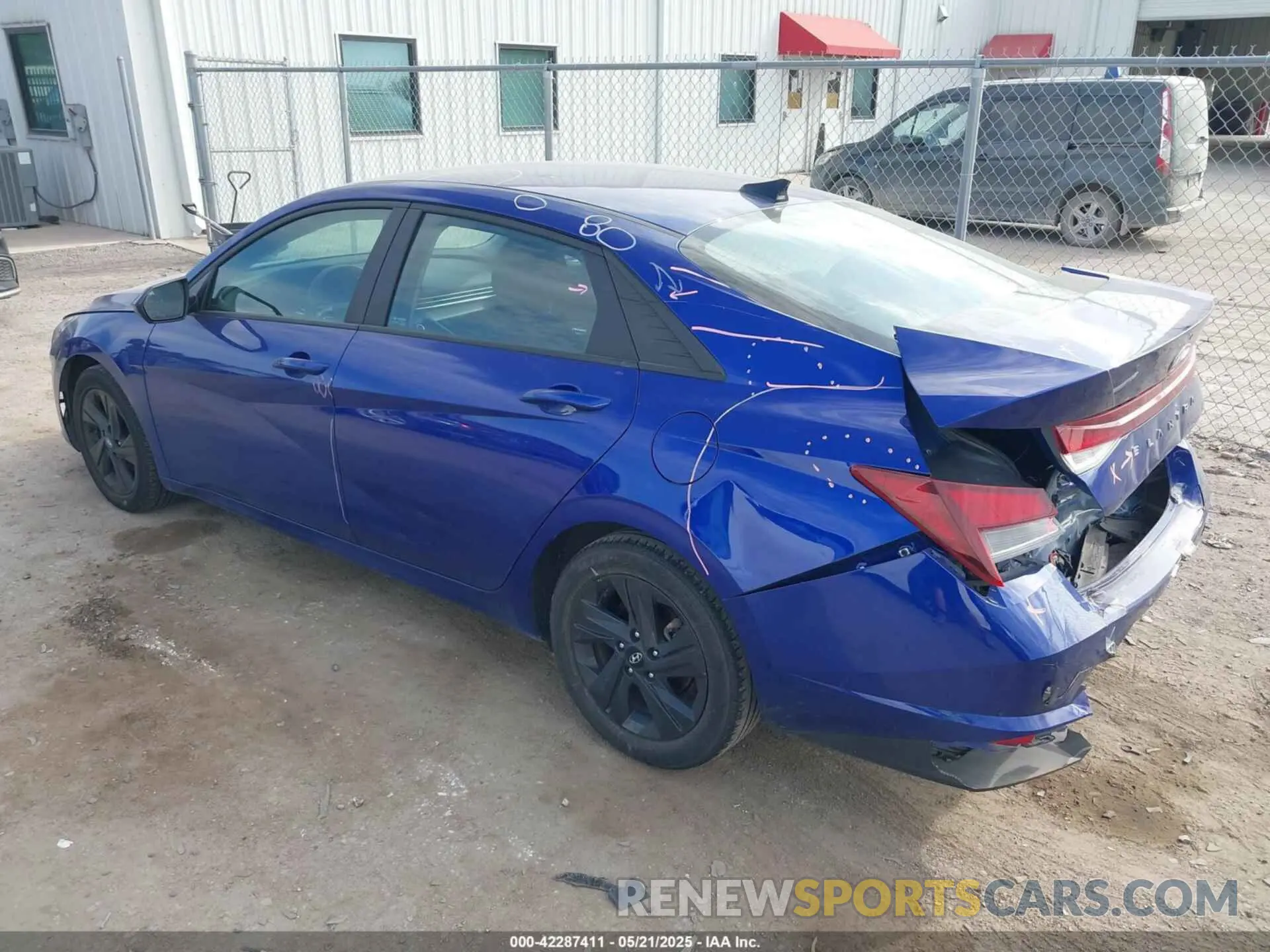 3 Photograph of a damaged car KMHLM4AG5PU539135 HYUNDAI ELANTRA 2023