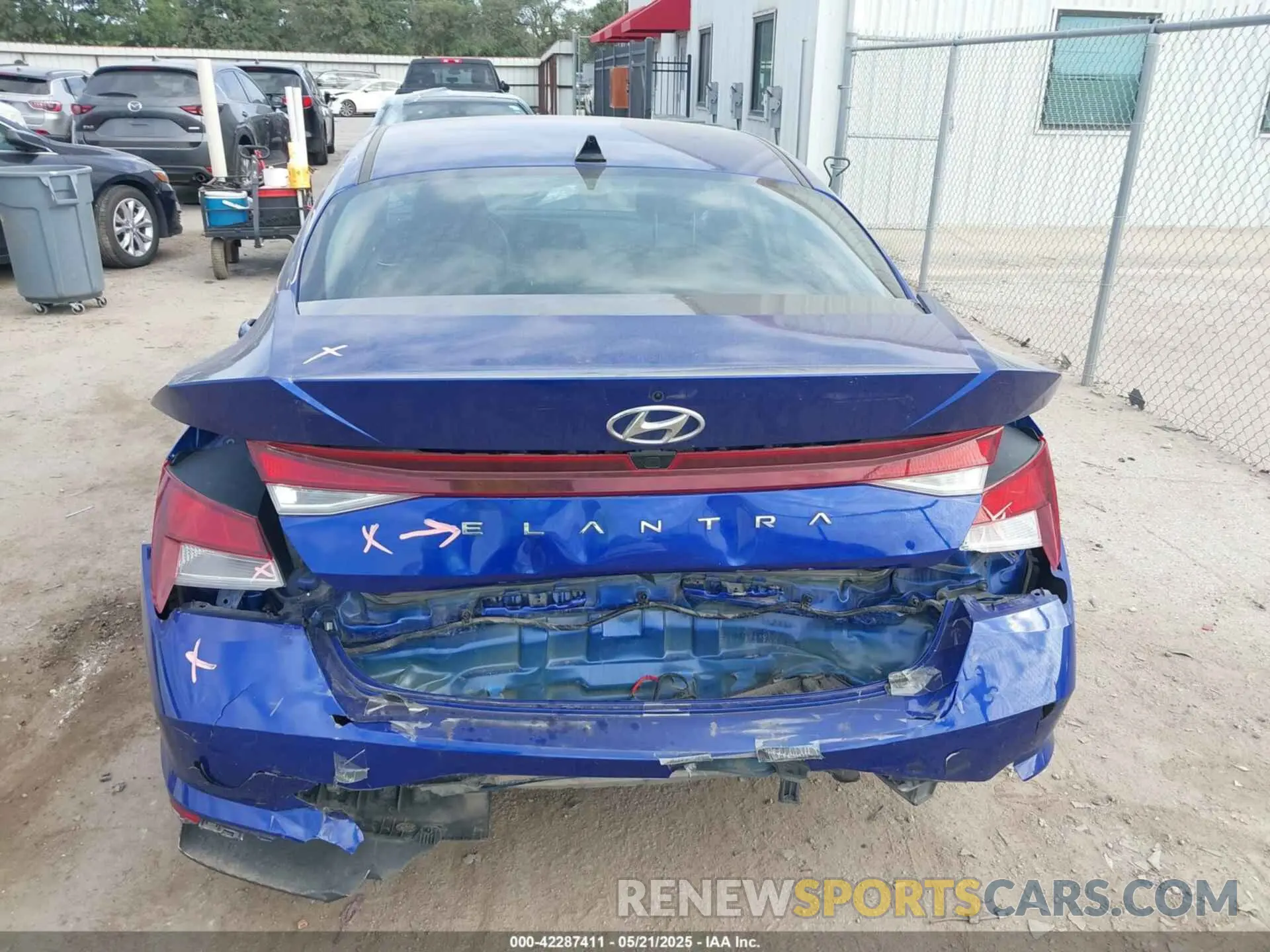 6 Photograph of a damaged car KMHLM4AG5PU539135 HYUNDAI ELANTRA 2023