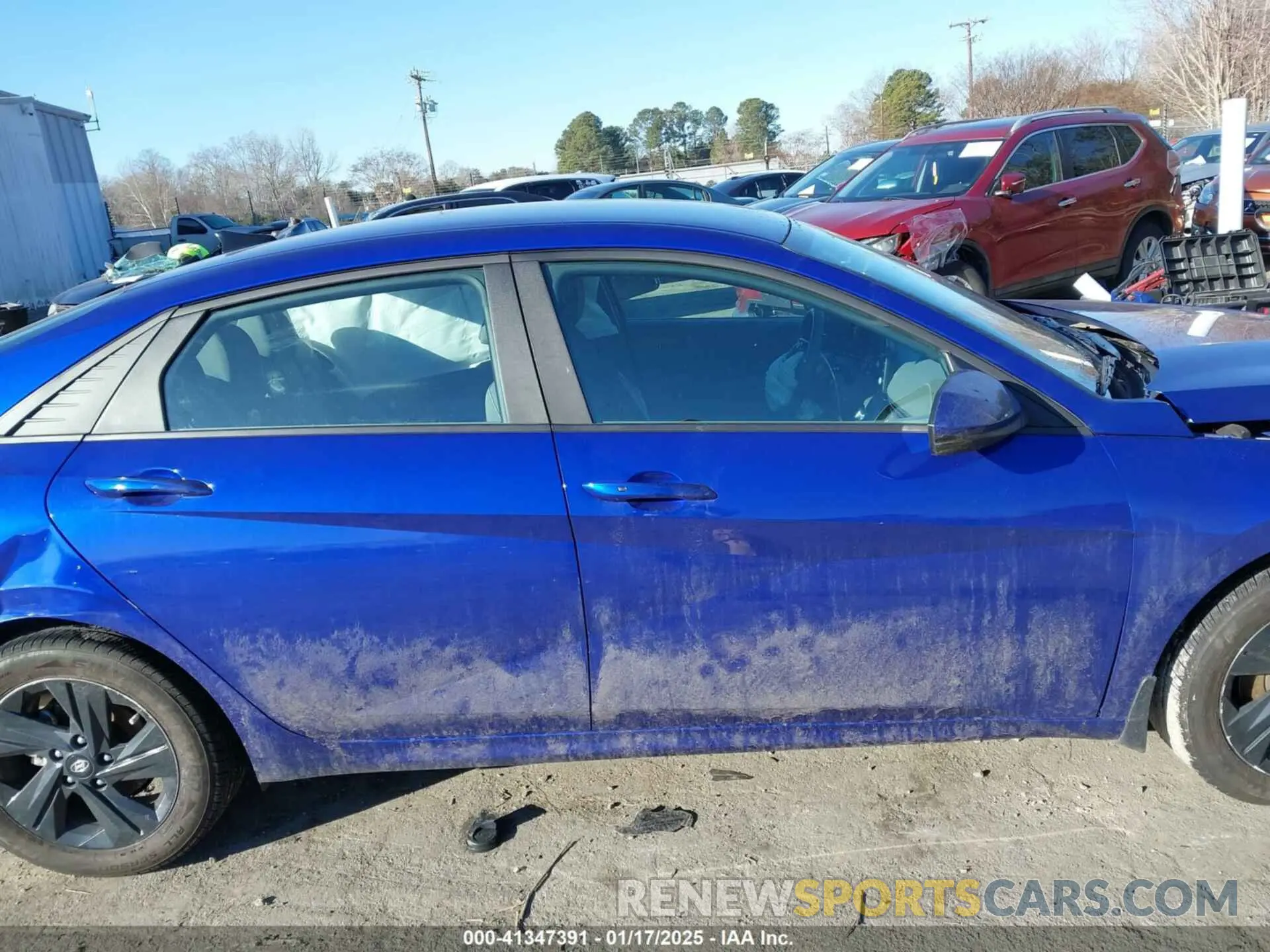 13 Photograph of a damaged car KMHLM4AG5PU554539 HYUNDAI ELANTRA 2023