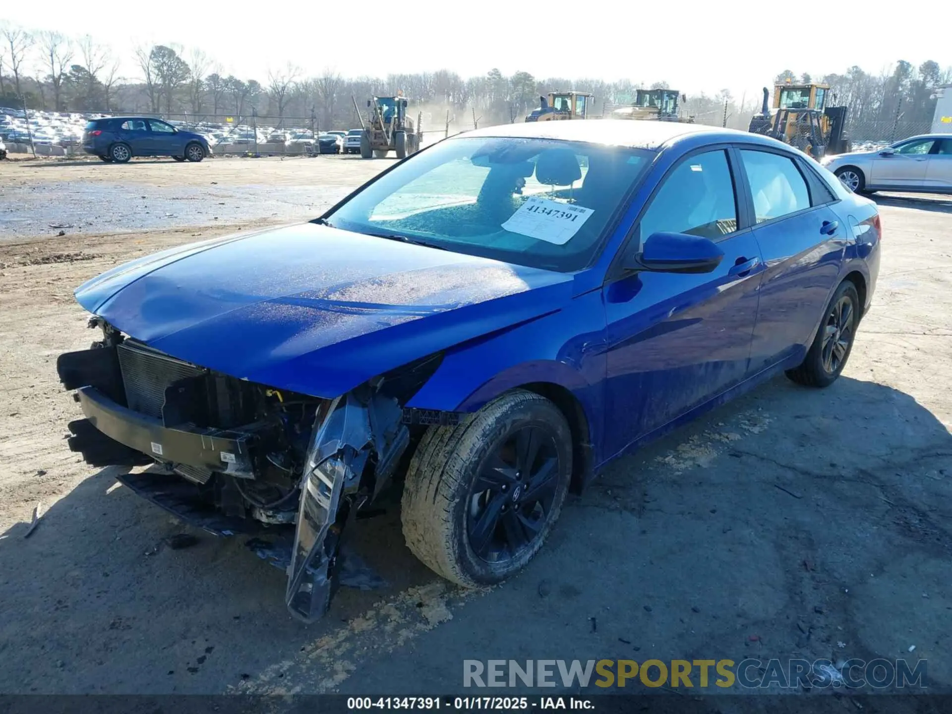 2 Photograph of a damaged car KMHLM4AG5PU554539 HYUNDAI ELANTRA 2023
