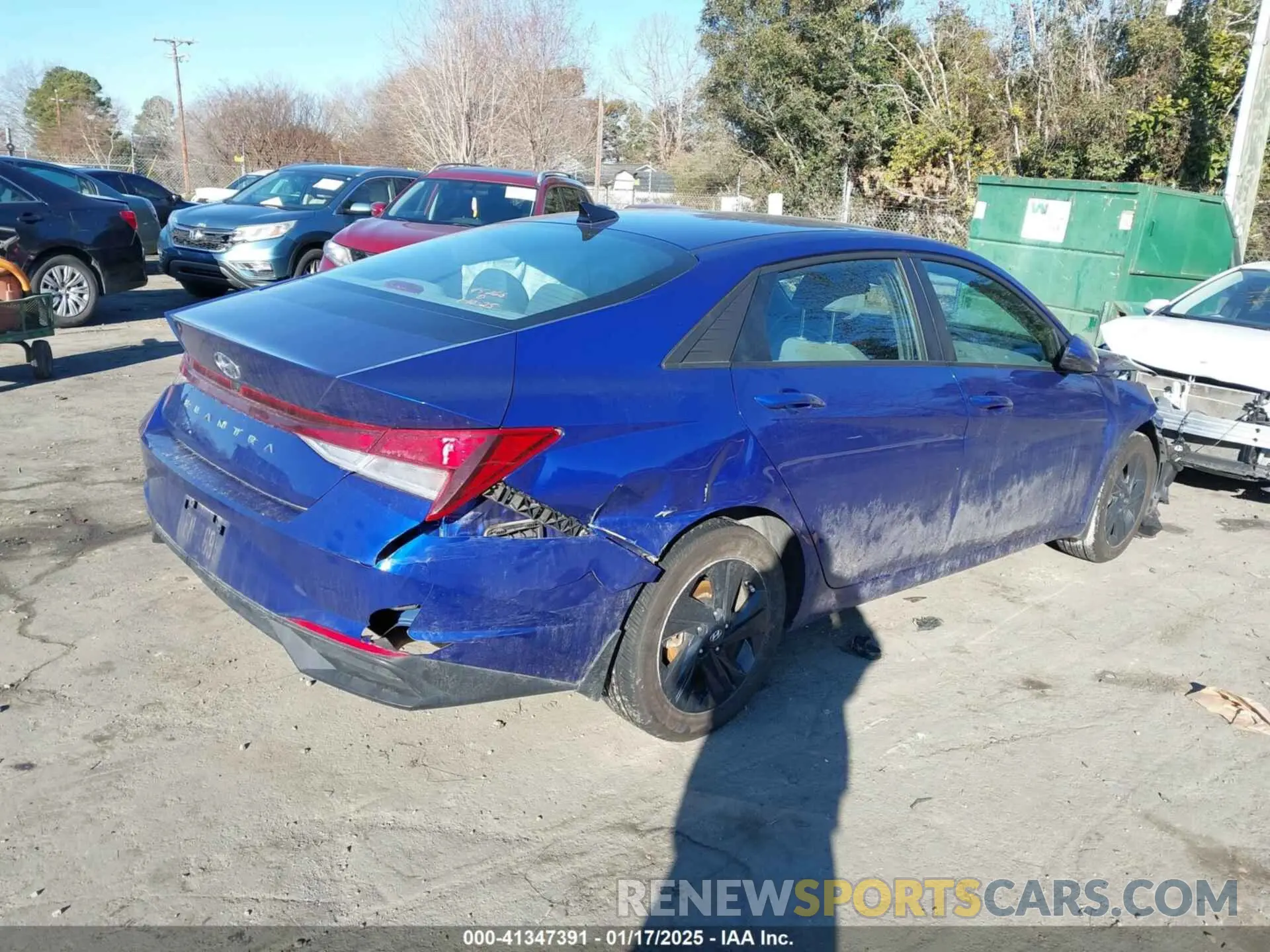4 Photograph of a damaged car KMHLM4AG5PU554539 HYUNDAI ELANTRA 2023