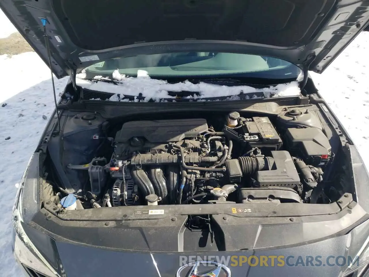 11 Photograph of a damaged car KMHLM4AG5PU568750 HYUNDAI ELANTRA 2023