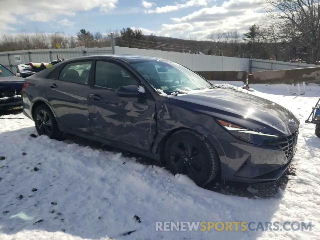4 Photograph of a damaged car KMHLM4AG5PU568750 HYUNDAI ELANTRA 2023
