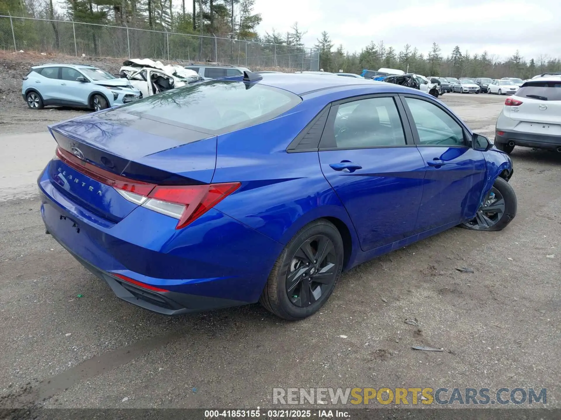 4 Photograph of a damaged car KMHLM4AG5PU571390 HYUNDAI ELANTRA 2023