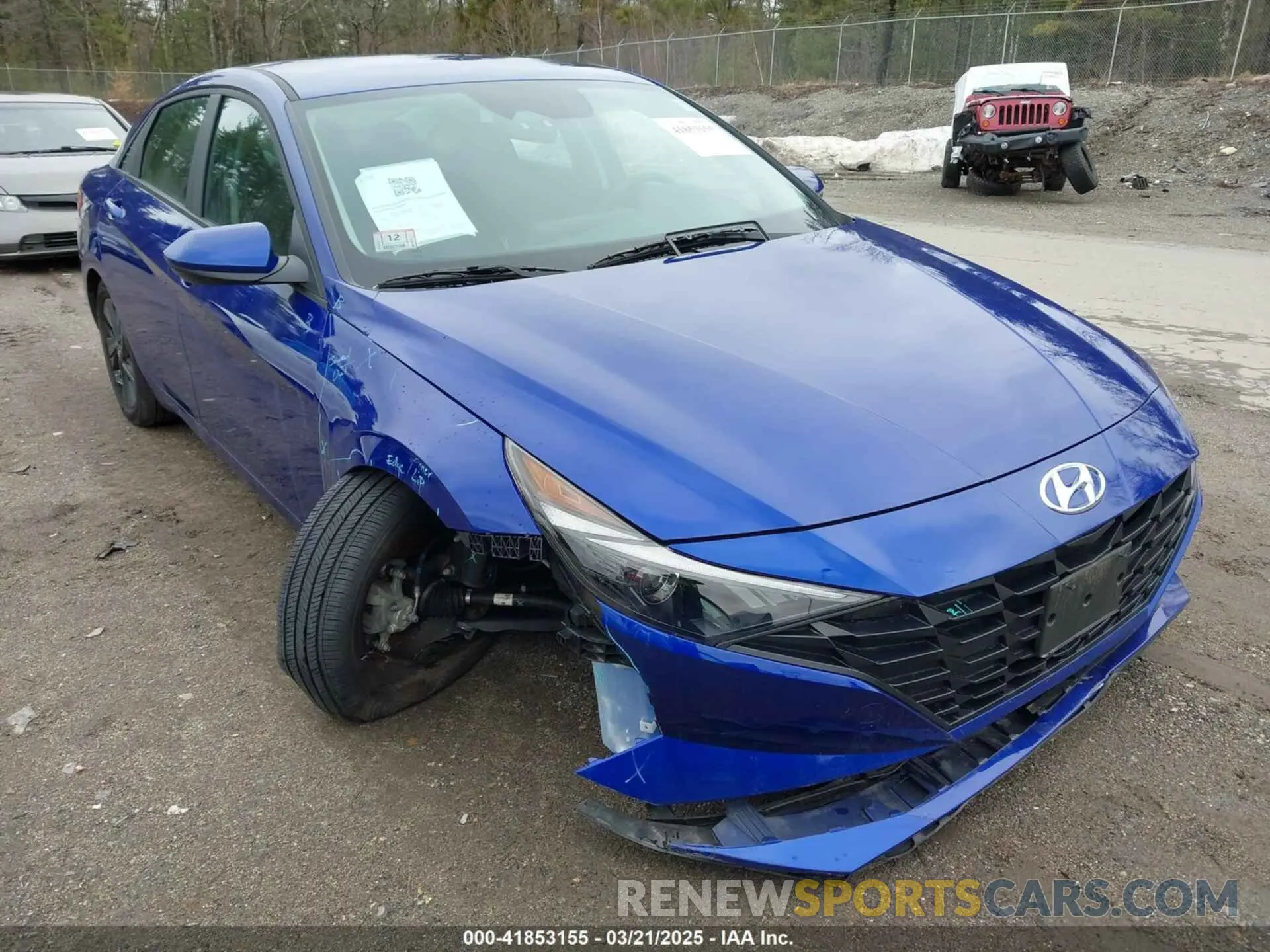 6 Photograph of a damaged car KMHLM4AG5PU571390 HYUNDAI ELANTRA 2023