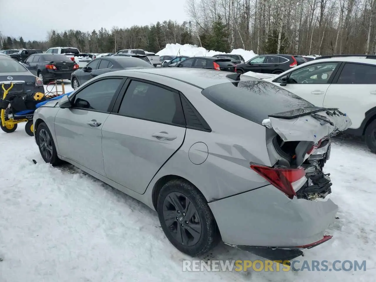 2 Photograph of a damaged car KMHLM4AG5PU580574 HYUNDAI ELANTRA 2023