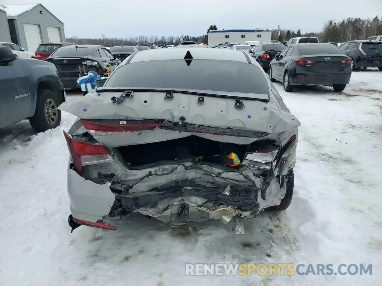 6 Photograph of a damaged car KMHLM4AG5PU580574 HYUNDAI ELANTRA 2023
