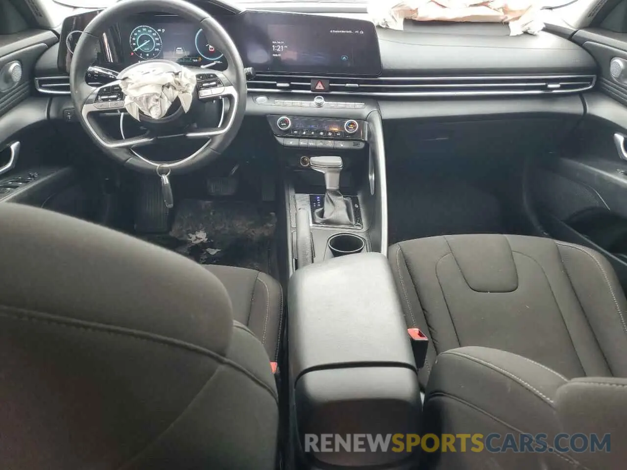 8 Photograph of a damaged car KMHLM4AG5PU580574 HYUNDAI ELANTRA 2023