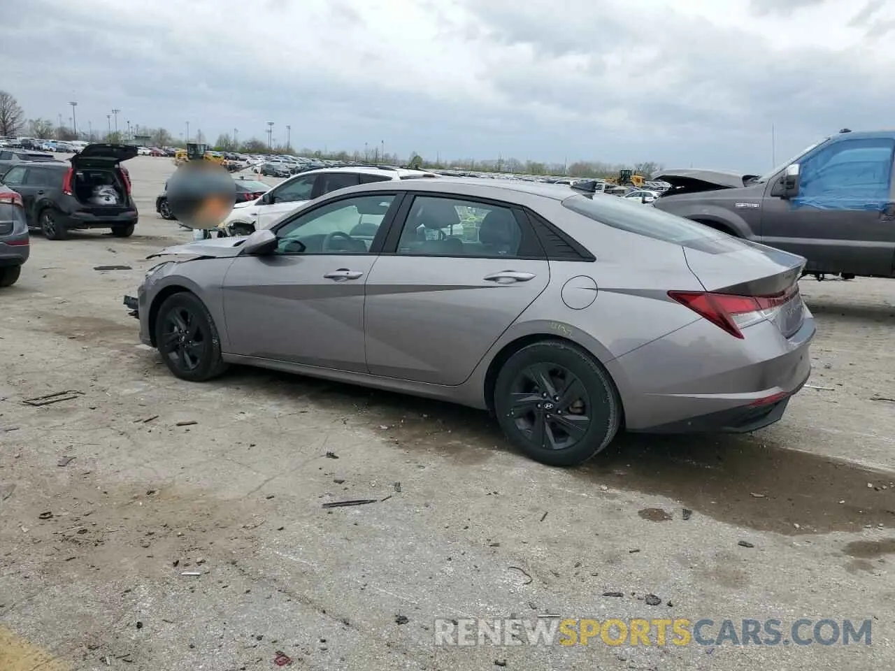 2 Photograph of a damaged car KMHLM4AG5PU596757 HYUNDAI ELANTRA 2023