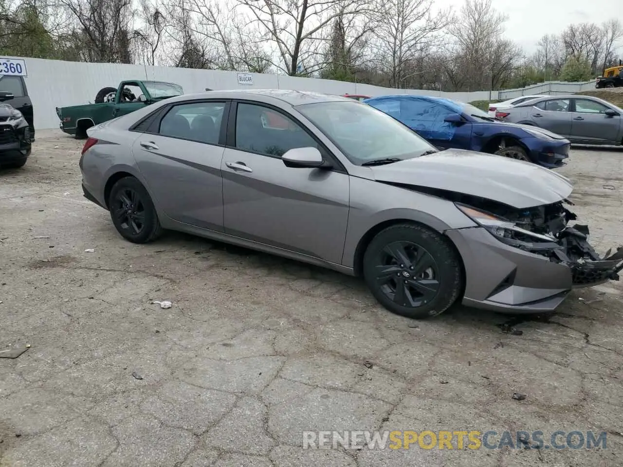 4 Photograph of a damaged car KMHLM4AG5PU596757 HYUNDAI ELANTRA 2023