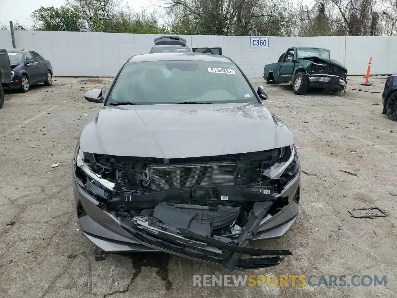 5 Photograph of a damaged car KMHLM4AG5PU596757 HYUNDAI ELANTRA 2023