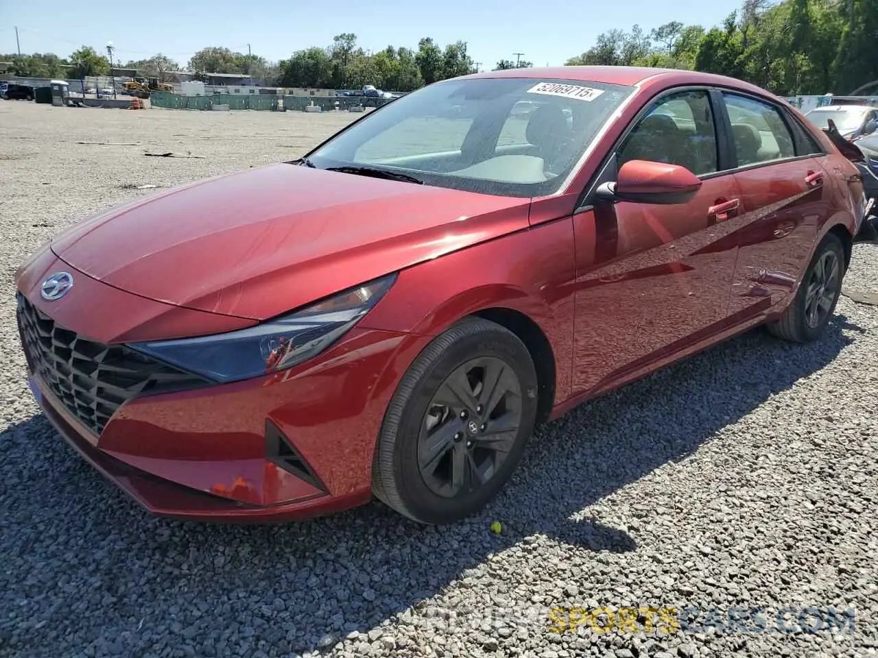 1 Photograph of a damaged car KMHLM4AG5PU597620 HYUNDAI ELANTRA 2023