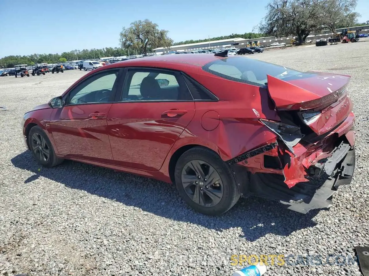 2 Photograph of a damaged car KMHLM4AG5PU597620 HYUNDAI ELANTRA 2023