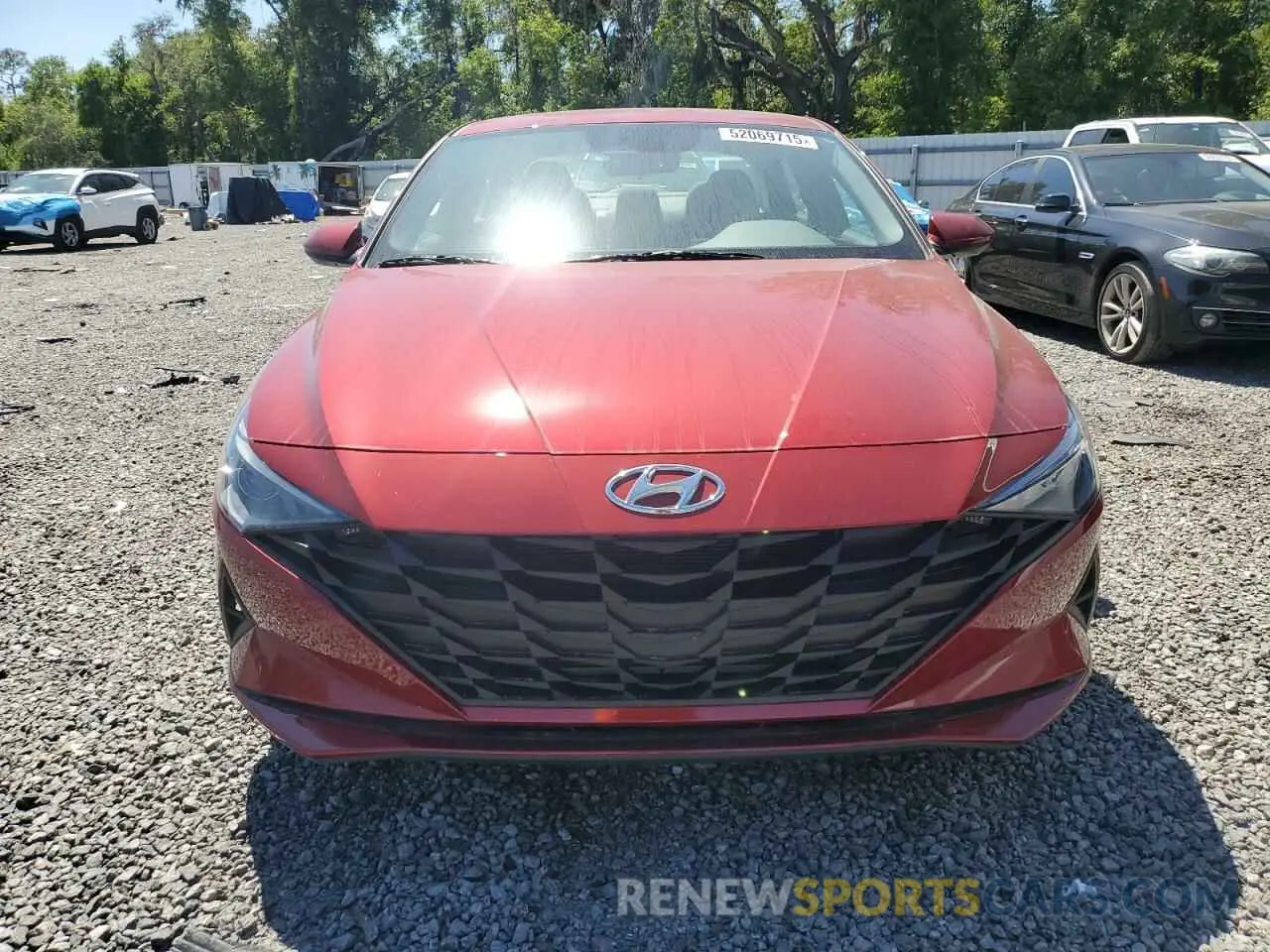 5 Photograph of a damaged car KMHLM4AG5PU597620 HYUNDAI ELANTRA 2023