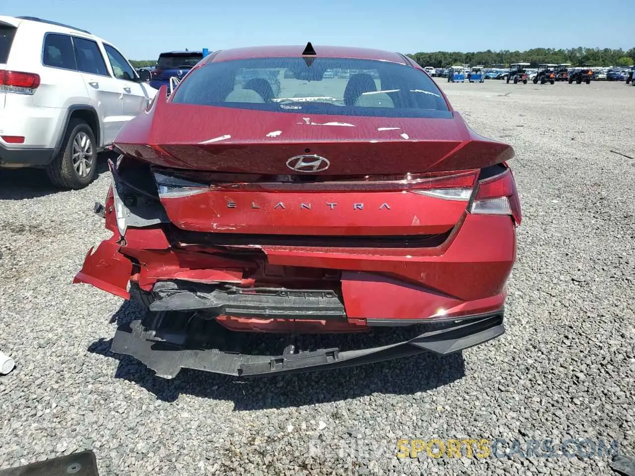 6 Photograph of a damaged car KMHLM4AG5PU597620 HYUNDAI ELANTRA 2023