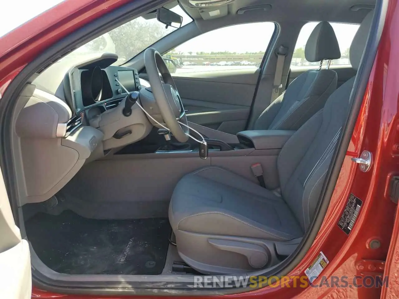 7 Photograph of a damaged car KMHLM4AG5PU597620 HYUNDAI ELANTRA 2023