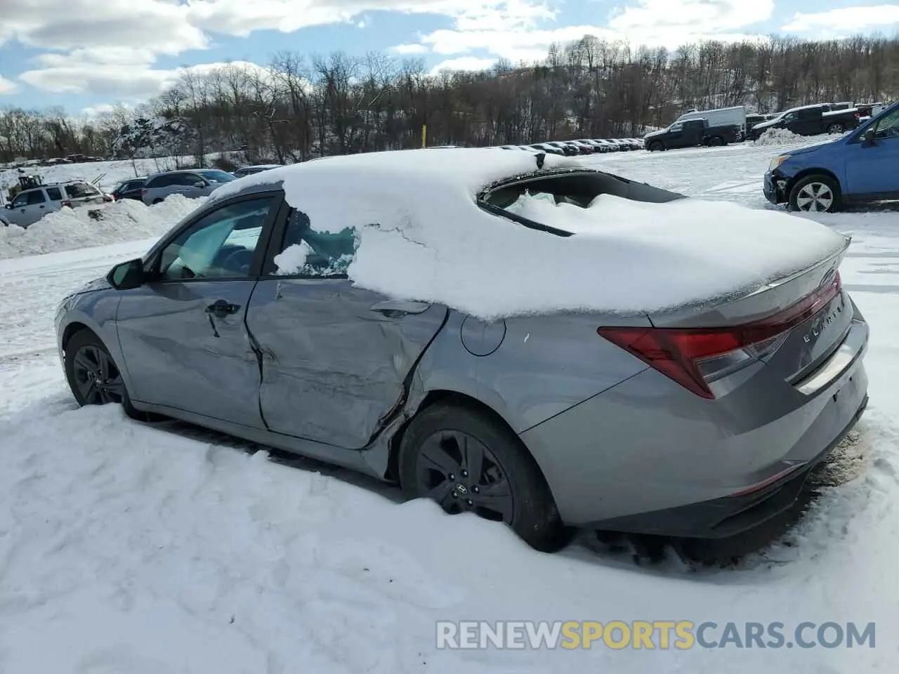 2 Photograph of a damaged car KMHLM4AG5PU629420 HYUNDAI ELANTRA 2023