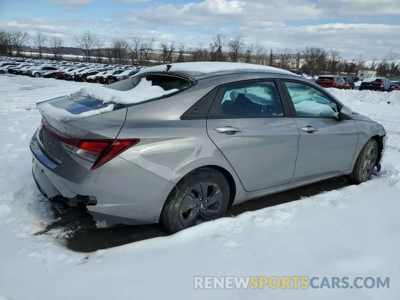 3 Photograph of a damaged car KMHLM4AG5PU629420 HYUNDAI ELANTRA 2023