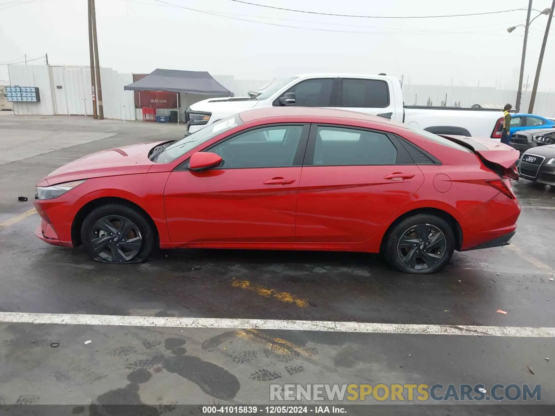 14 Photograph of a damaged car KMHLM4AG6PU391030 HYUNDAI ELANTRA 2023