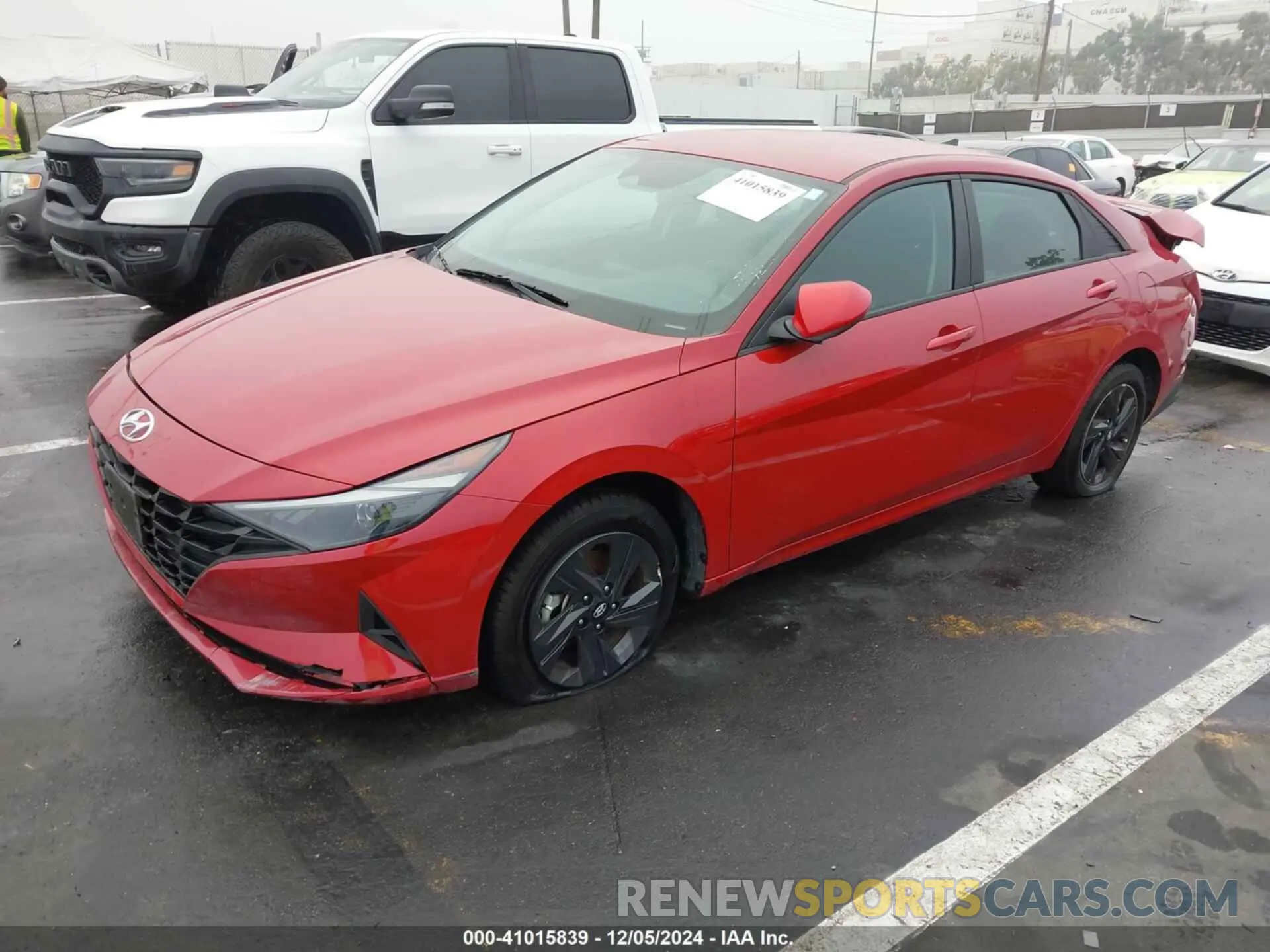 2 Photograph of a damaged car KMHLM4AG6PU391030 HYUNDAI ELANTRA 2023