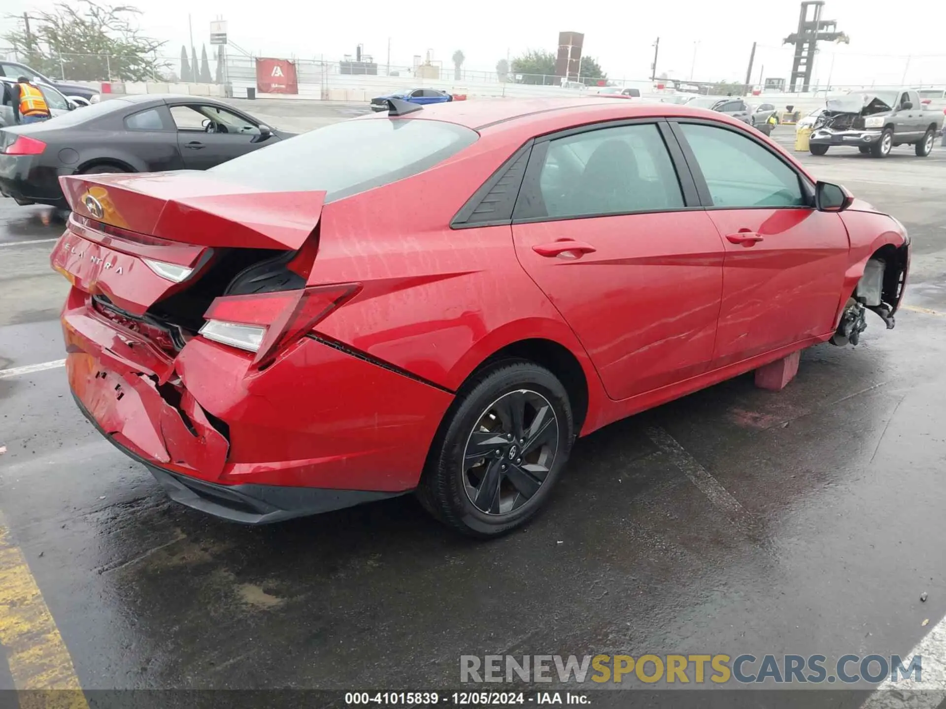 4 Photograph of a damaged car KMHLM4AG6PU391030 HYUNDAI ELANTRA 2023