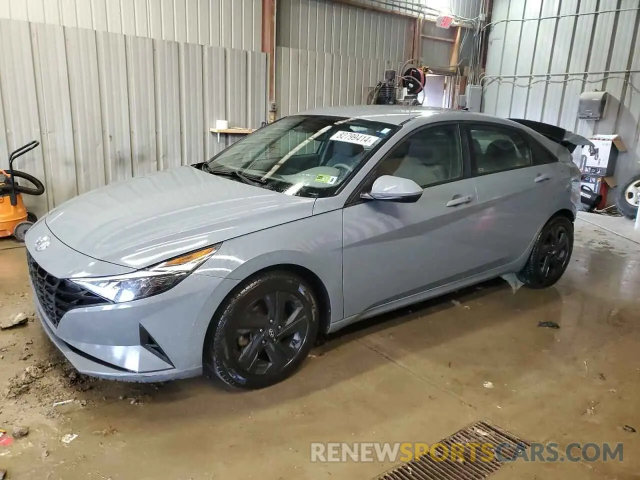 1 Photograph of a damaged car KMHLM4AG6PU391478 HYUNDAI ELANTRA 2023
