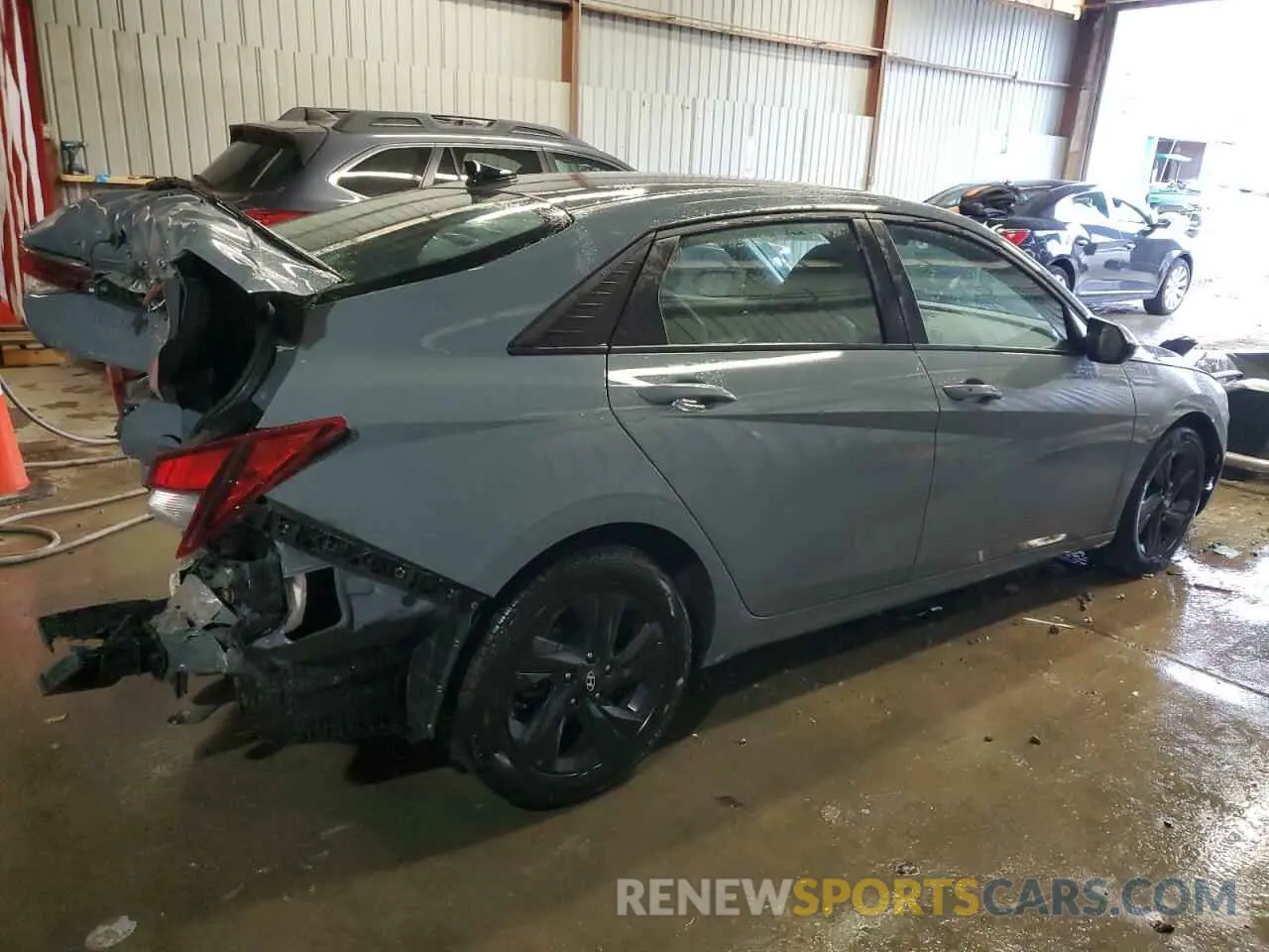 3 Photograph of a damaged car KMHLM4AG6PU391478 HYUNDAI ELANTRA 2023