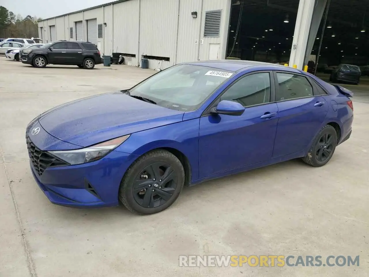 1 Photograph of a damaged car KMHLM4AG6PU396812 HYUNDAI ELANTRA 2023