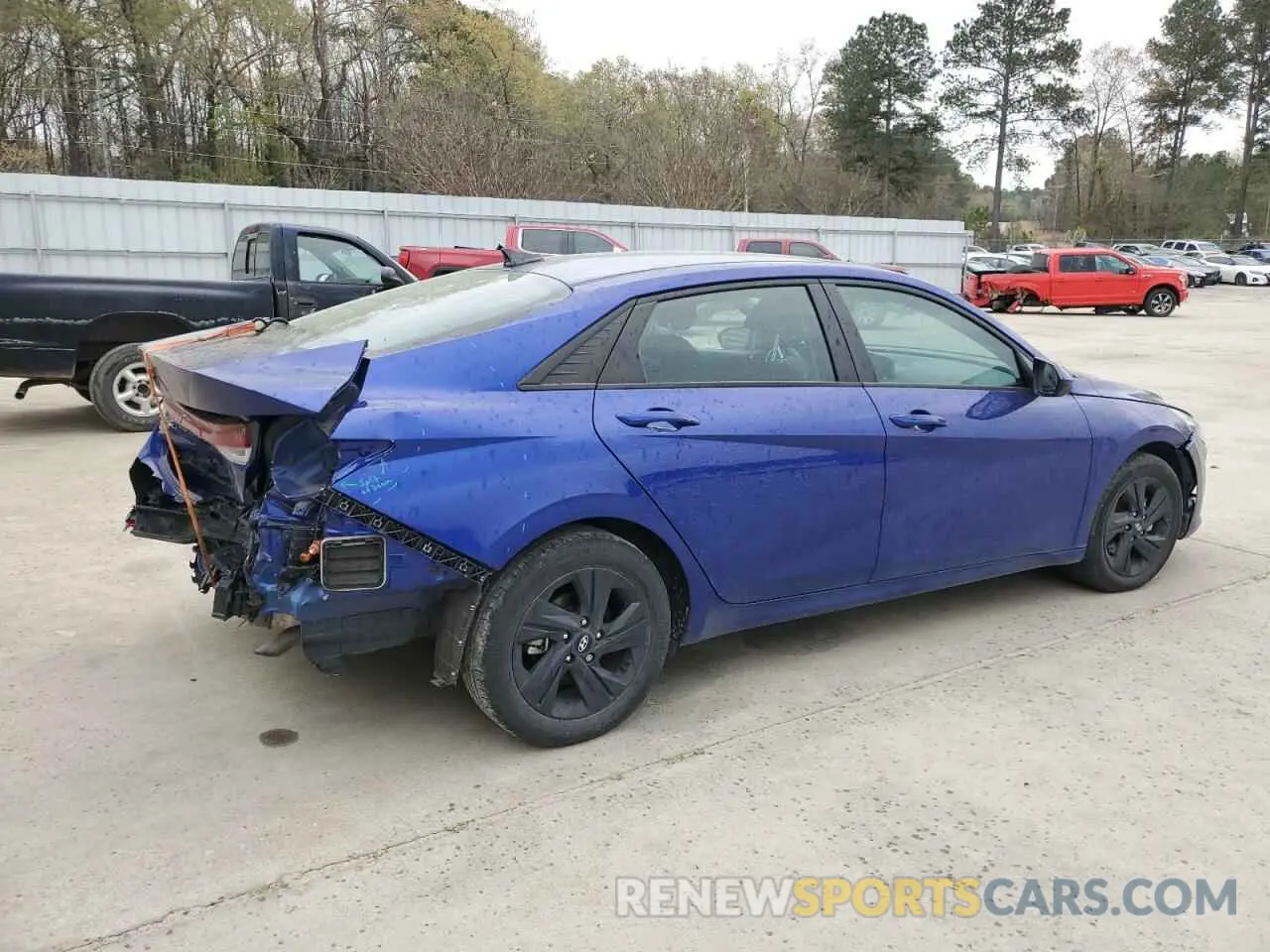 3 Photograph of a damaged car KMHLM4AG6PU396812 HYUNDAI ELANTRA 2023