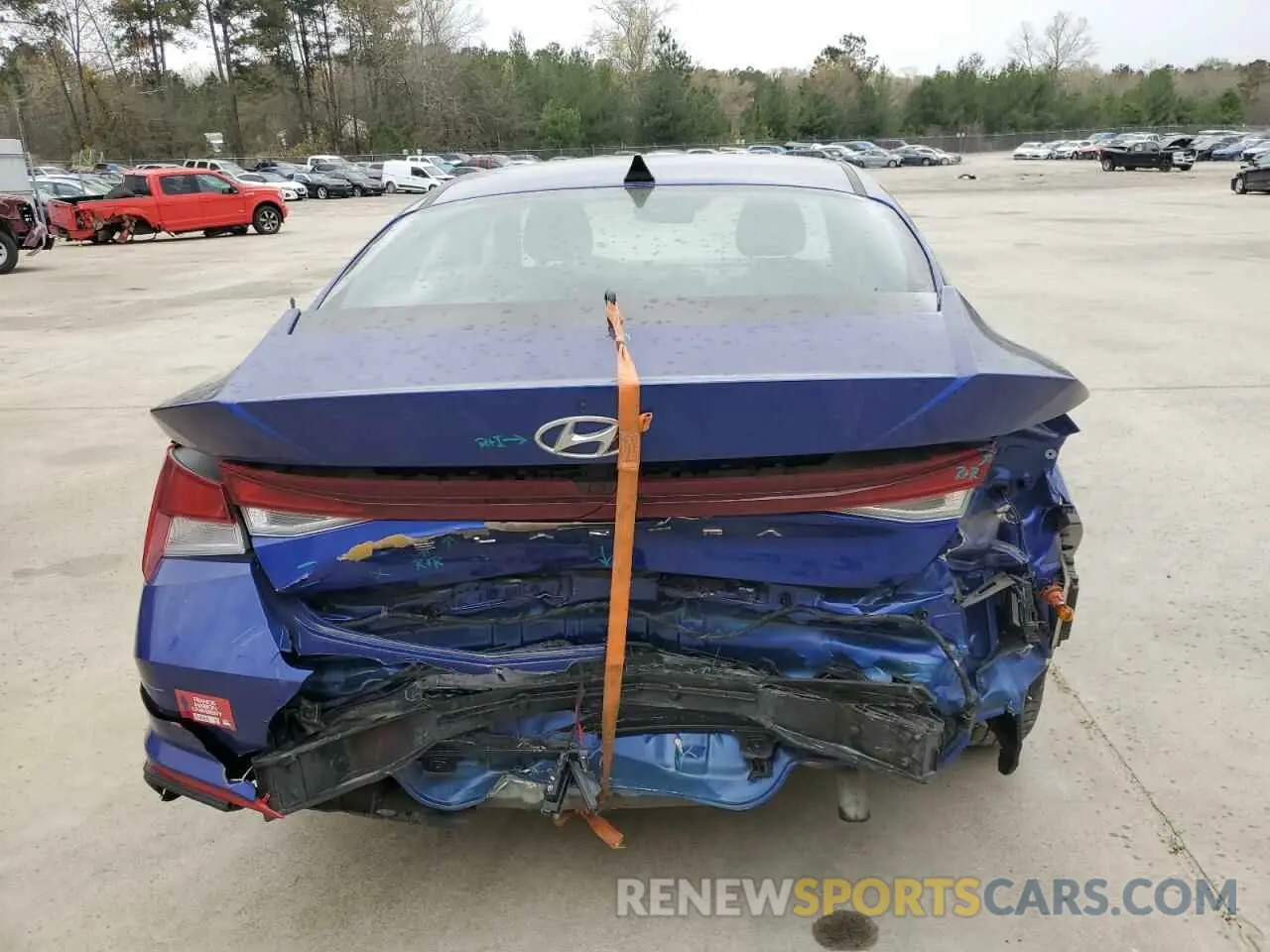 6 Photograph of a damaged car KMHLM4AG6PU396812 HYUNDAI ELANTRA 2023
