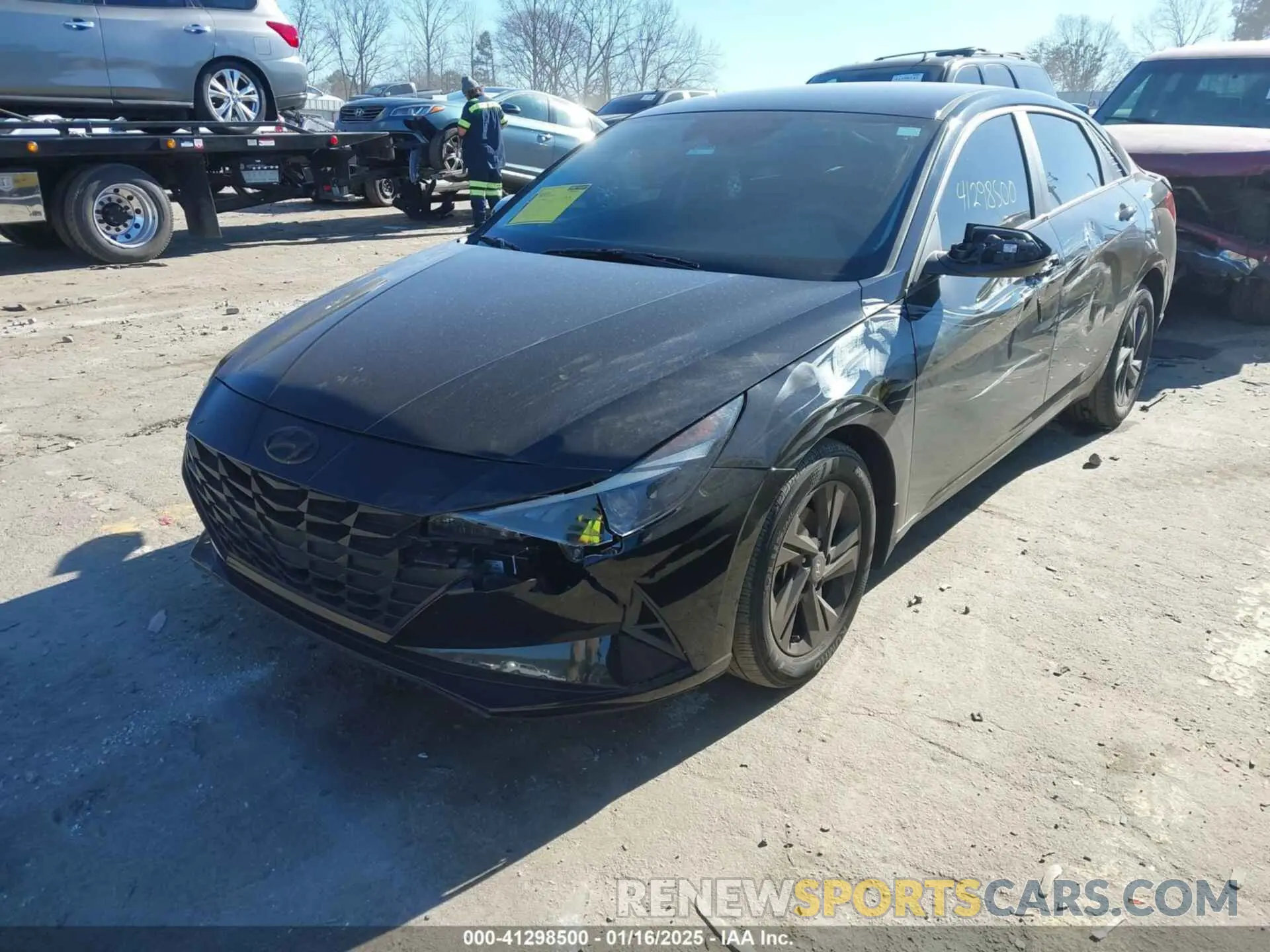 2 Photograph of a damaged car KMHLM4AG6PU426505 HYUNDAI ELANTRA 2023