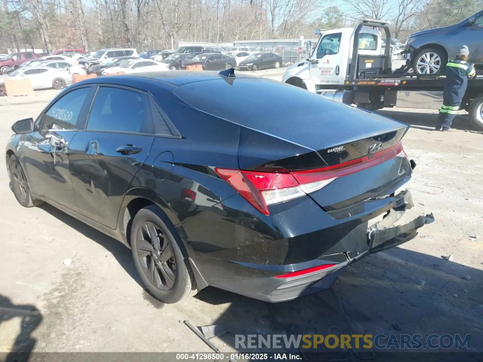 3 Photograph of a damaged car KMHLM4AG6PU426505 HYUNDAI ELANTRA 2023
