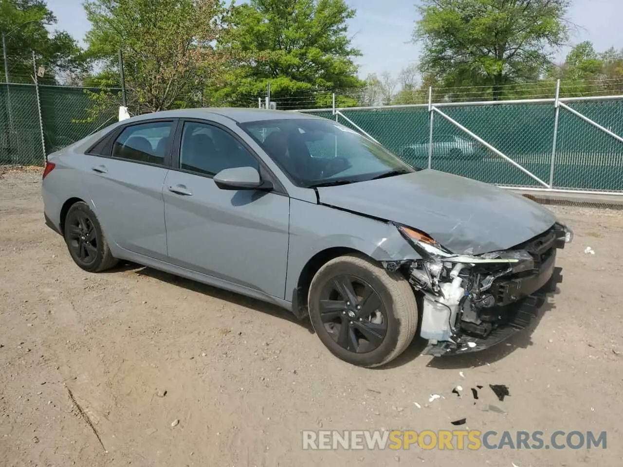4 Photograph of a damaged car KMHLM4AG6PU444941 HYUNDAI ELANTRA 2023