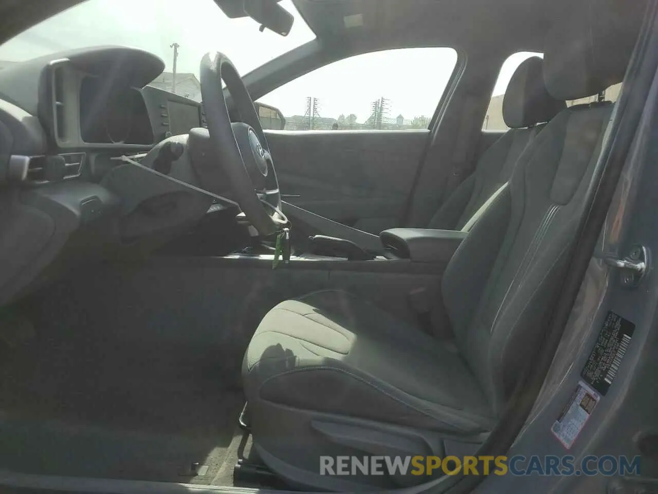 7 Photograph of a damaged car KMHLM4AG6PU444941 HYUNDAI ELANTRA 2023