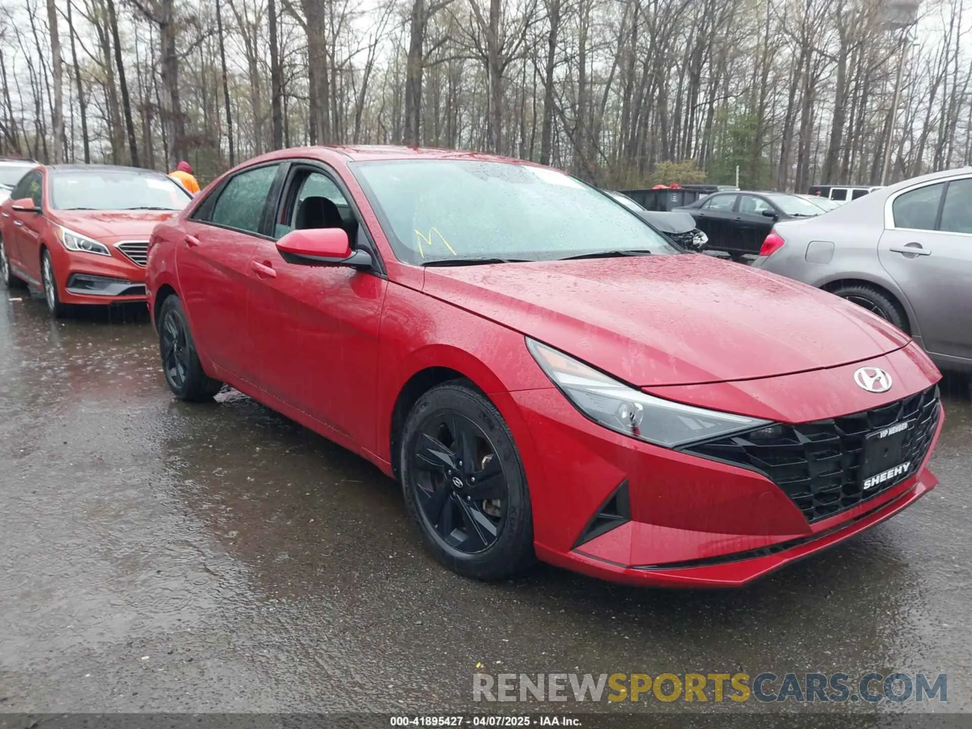 1 Photograph of a damaged car KMHLM4AG6PU490818 HYUNDAI ELANTRA 2023