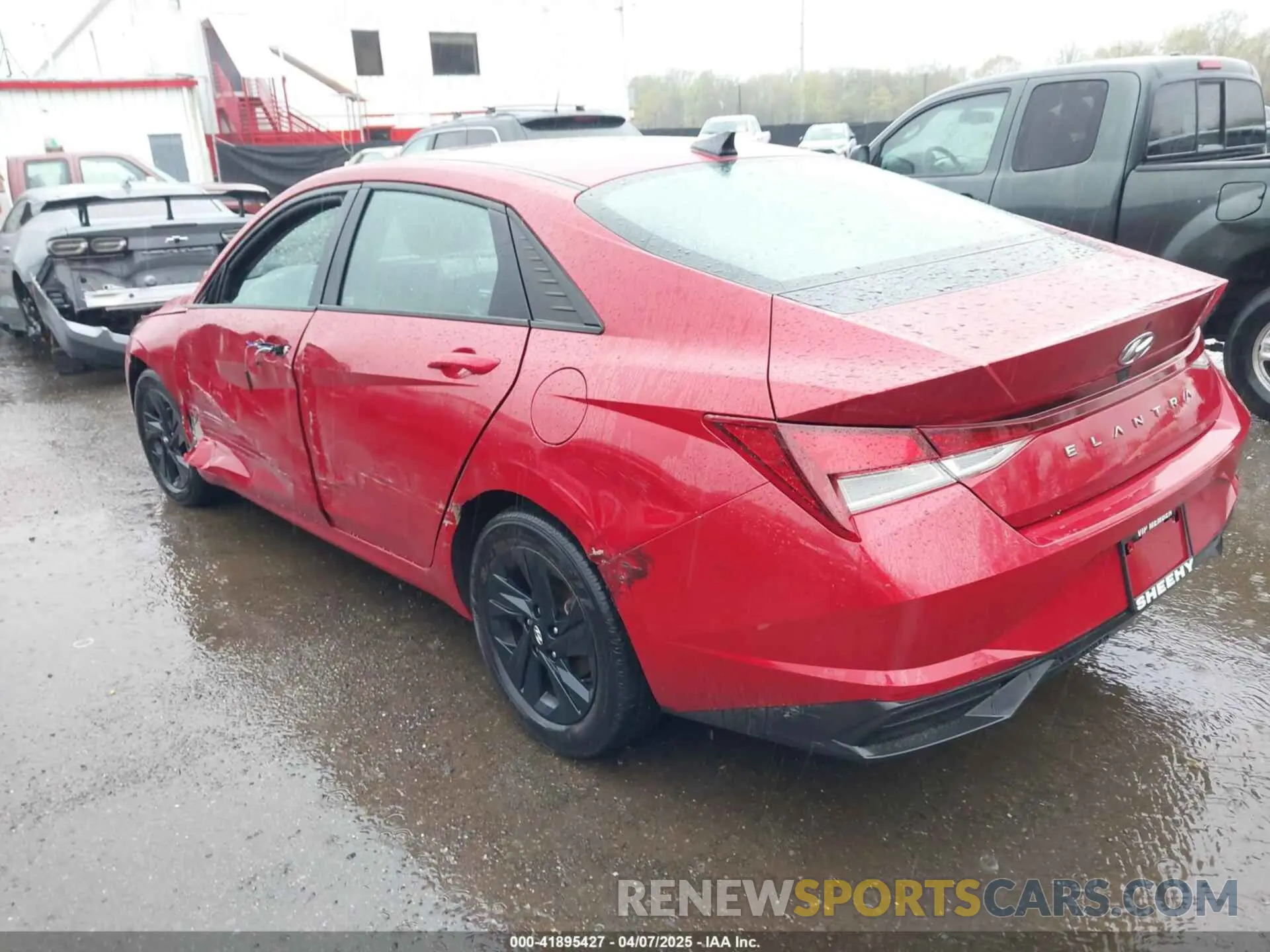3 Photograph of a damaged car KMHLM4AG6PU490818 HYUNDAI ELANTRA 2023