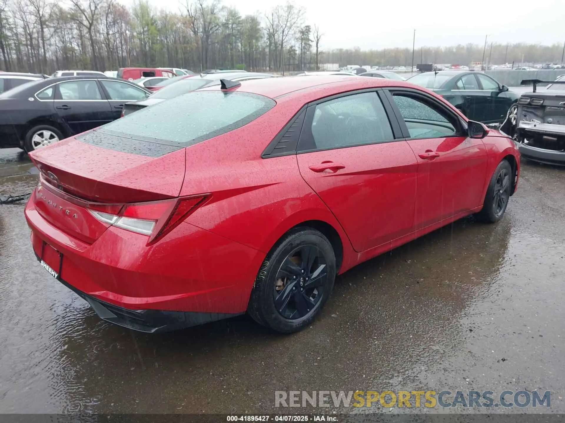 4 Photograph of a damaged car KMHLM4AG6PU490818 HYUNDAI ELANTRA 2023