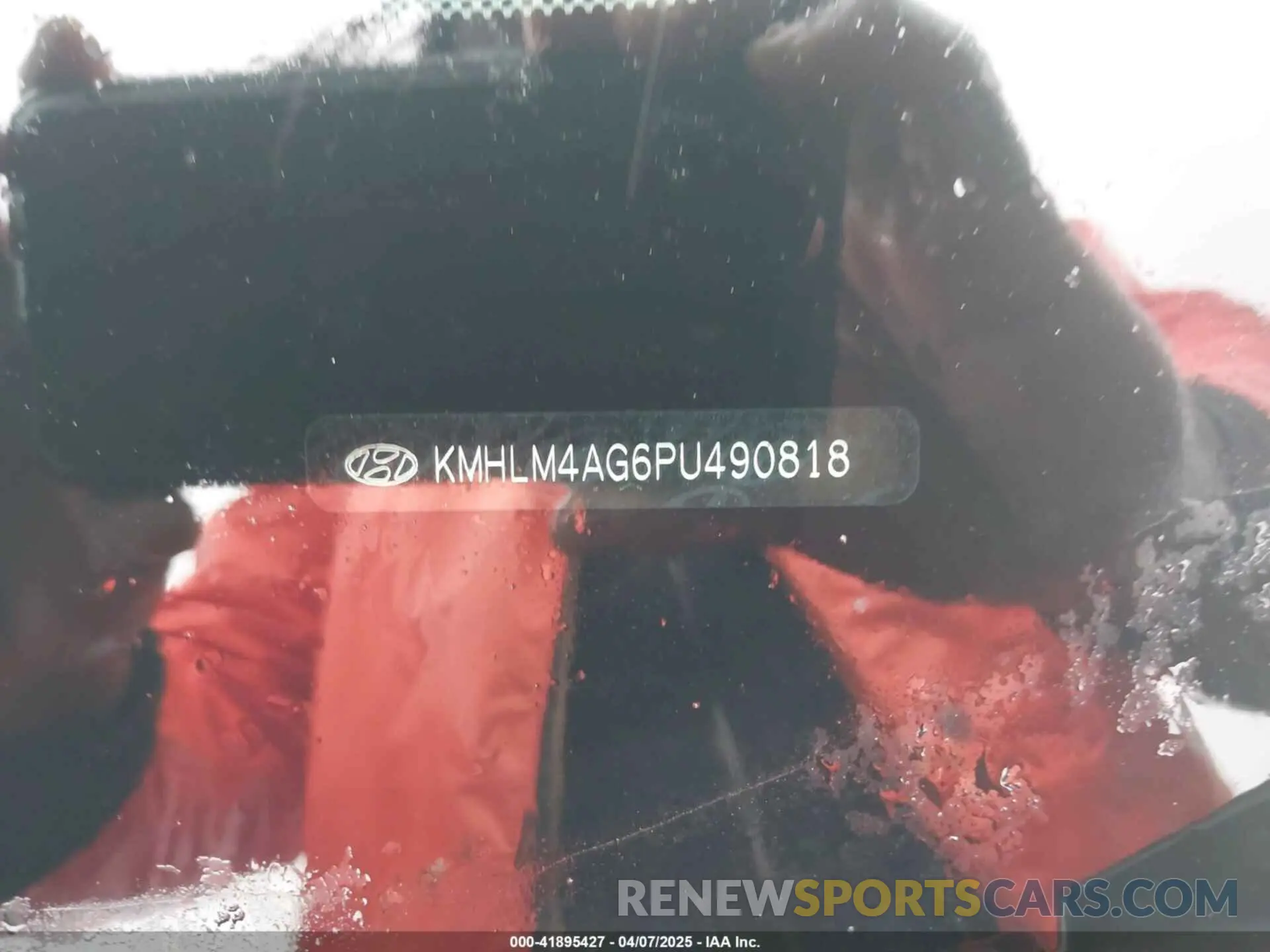 9 Photograph of a damaged car KMHLM4AG6PU490818 HYUNDAI ELANTRA 2023