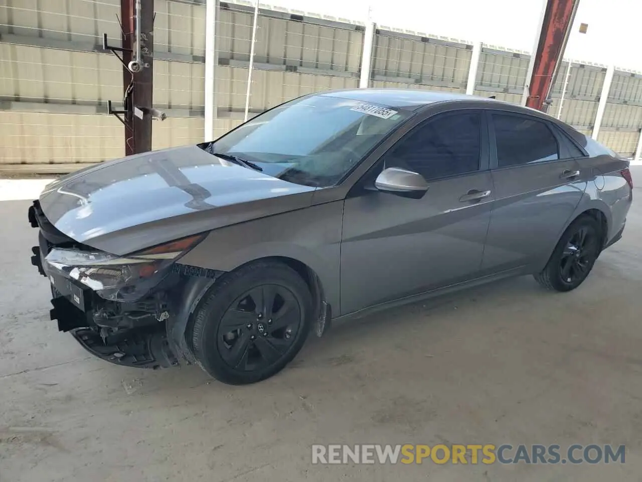 1 Photograph of a damaged car KMHLM4AG6PU505379 HYUNDAI ELANTRA 2023
