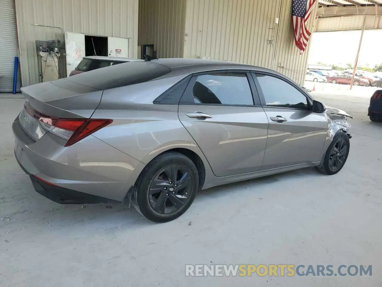 3 Photograph of a damaged car KMHLM4AG6PU505379 HYUNDAI ELANTRA 2023