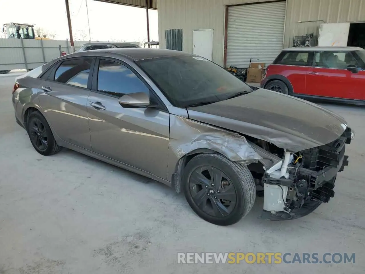 4 Photograph of a damaged car KMHLM4AG6PU505379 HYUNDAI ELANTRA 2023