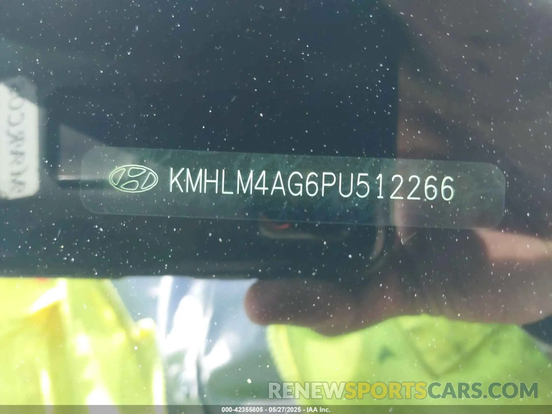 9 Photograph of a damaged car KMHLM4AG6PU512266 HYUNDAI ELANTRA 2023