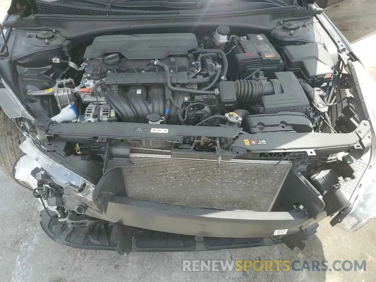 12 Photograph of a damaged car KMHLM4AG6PU531030 HYUNDAI ELANTRA 2023