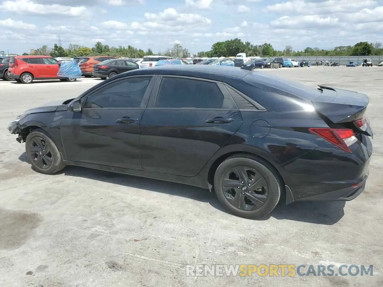 2 Photograph of a damaged car KMHLM4AG6PU531030 HYUNDAI ELANTRA 2023