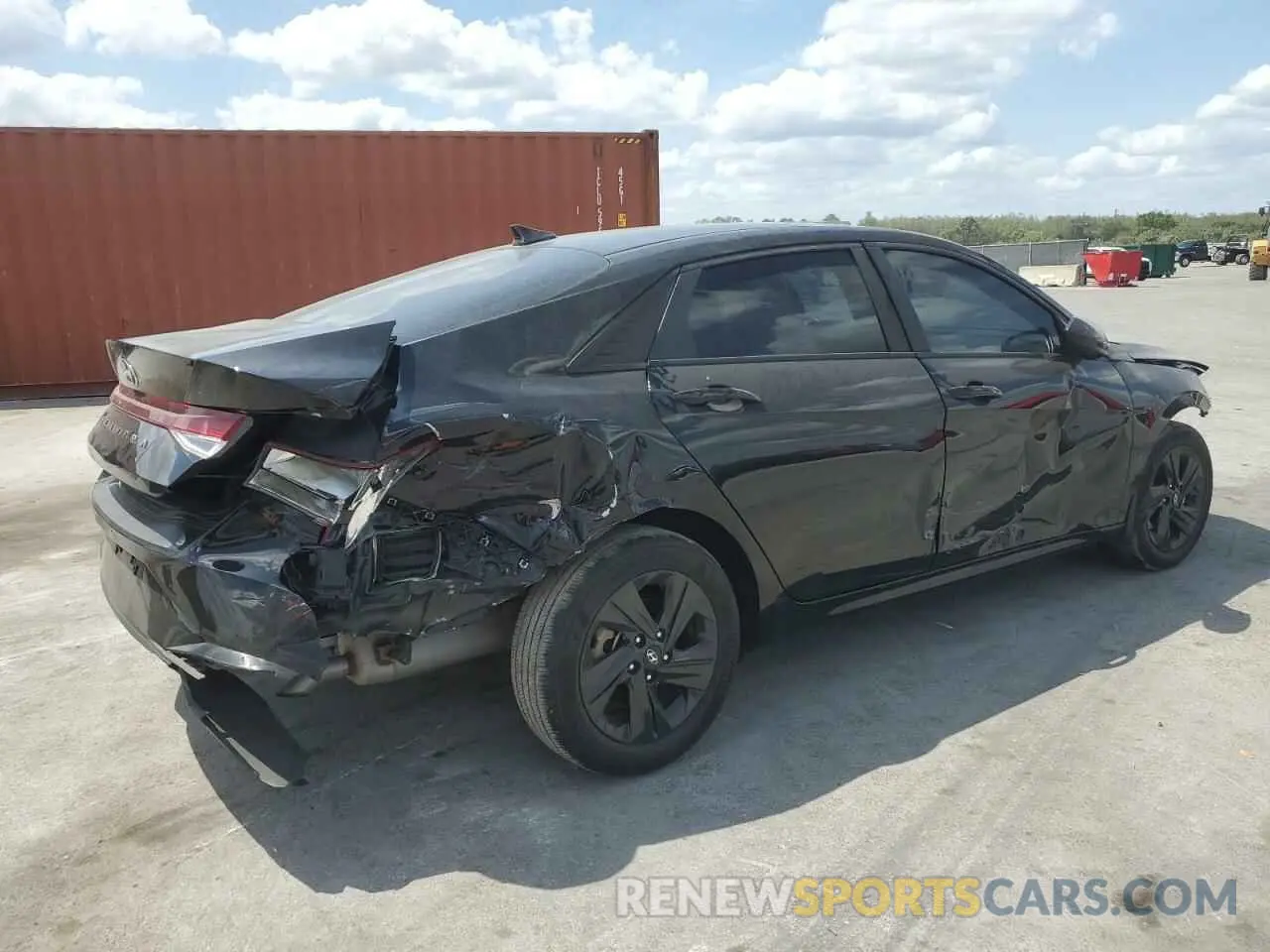 3 Photograph of a damaged car KMHLM4AG6PU531030 HYUNDAI ELANTRA 2023