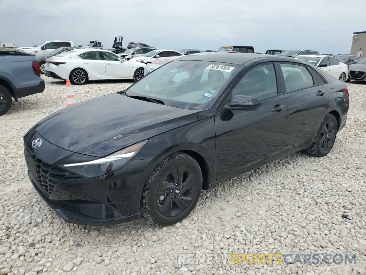 1 Photograph of a damaged car KMHLM4AG6PU531707 HYUNDAI ELANTRA 2023